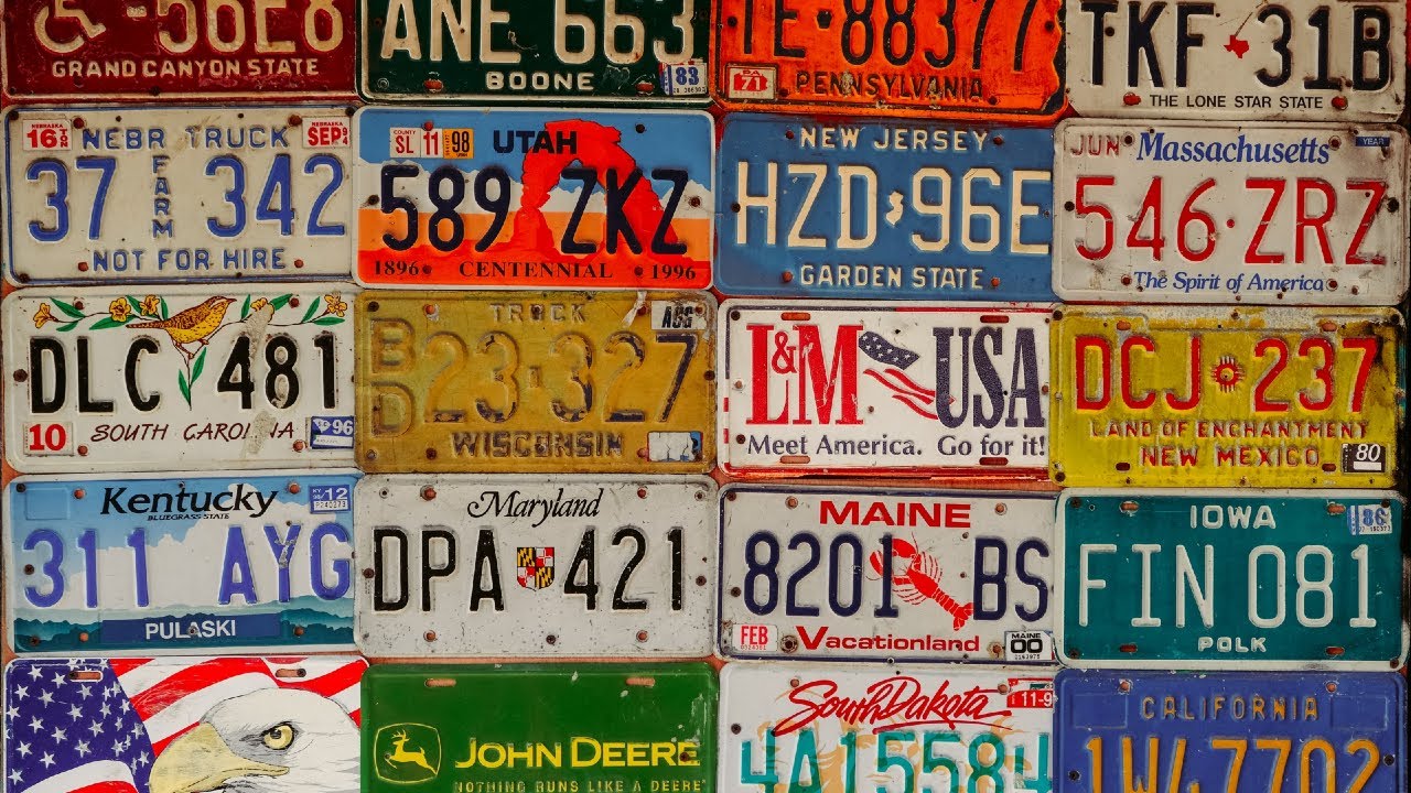 License plate design: When did U.S. license plates get so ugly?