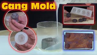 How To Make A Silicone Gang Mold With 5110F Fast Silicone