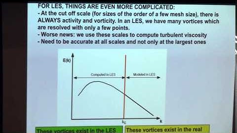 Computational Turbulent Combustion, Poinsot, Day 3, Part 2
