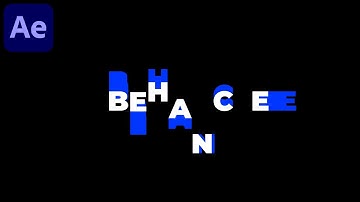 Text Trail Effect in After Effects - After Effects Tutorial | No Plugins