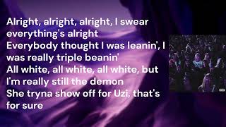 Lil Uzi Vert - We Good (Eternal Atake 2) - lyrics - lyric video