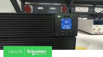 How to Set Output Voltage in UPS SRV5KUXI-IN | Schneider Electric Support