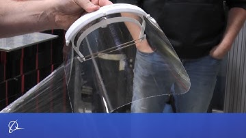 Boeing 3D Printed Face Shields