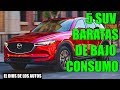 5 MEJORES SUVs BARATAS DE BAJO CONSUMO