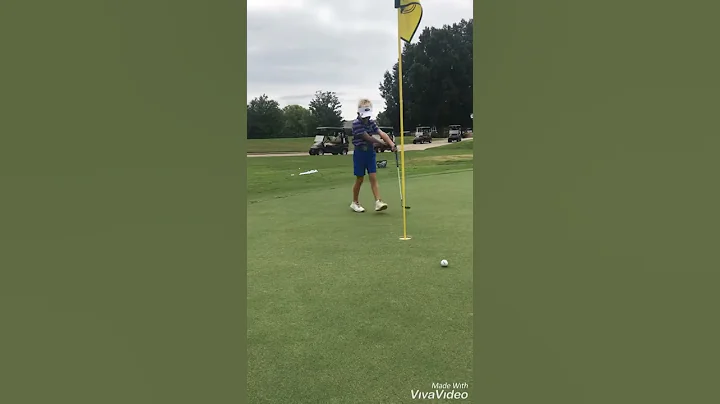 Anthony Ovitsky, six year old junior golfer