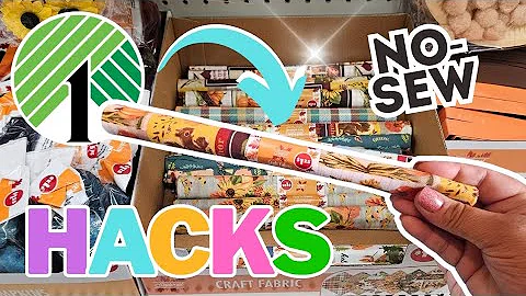 GENIUS 🤯 DIY Crafts Using Dollar Tree FABRIC!