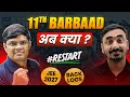 11th Barbaad? How to Restart 🤔 Which batch to Join for Comeback?? ft. Saransh Sir eSARAL, Kota