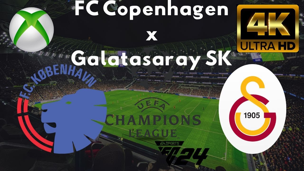 EA SPORTS FC 24, GALATASARAY X COPENHAGEN, UEFA CHAMPIONS LEAGUE 23/24