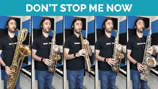 Queen - Don't Stop Me Now (Saxophone Quintet)