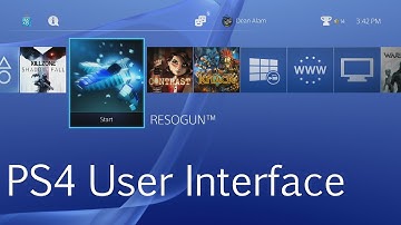 PlayStation 4 User Interface Overview - PlayStation Dynamic Menu