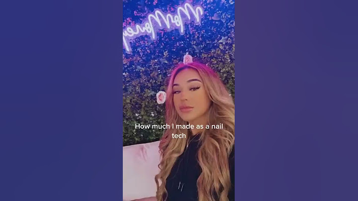 How Much I Made As A Nail Tech tiktok mo money nails