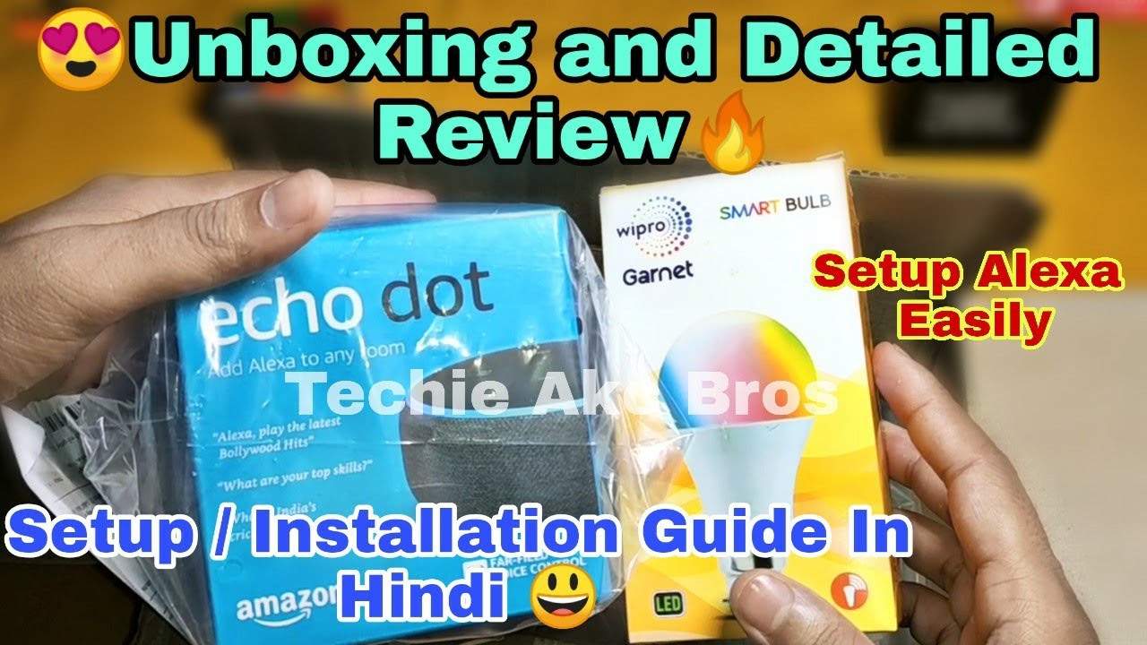 Amazon Echo dot 3rd Gen Unboxing & review, Alexa Setup Guide & Quick ...