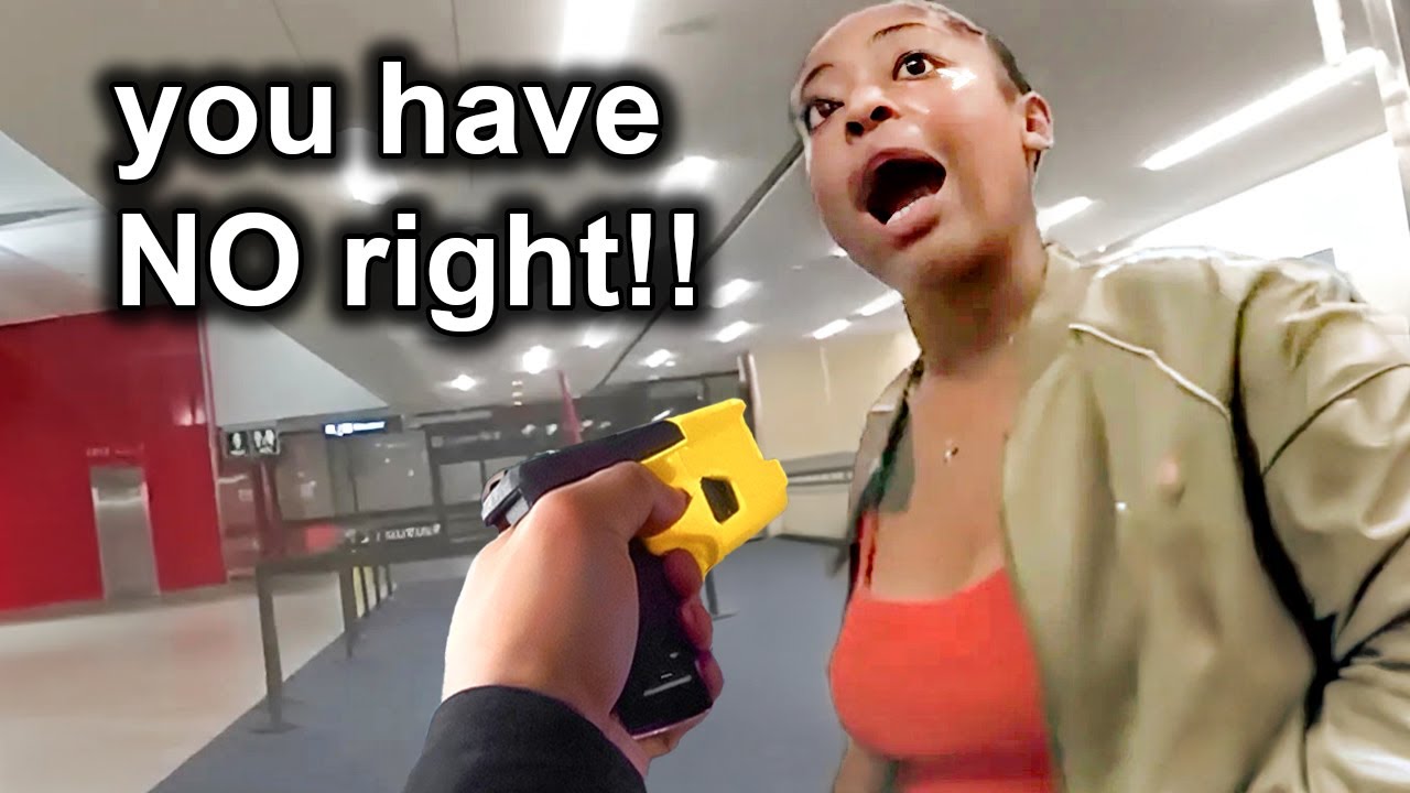 When Entitled Airport Karens Get HUMBLED By Good Cops - YouTube