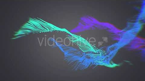 Colorful Strings Vj Loop V18 | Motion Graphics - Envato elements