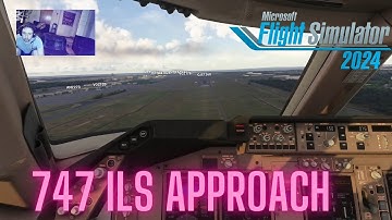 ✈︎ 747-8 ILS Approach and Landing ✈︎ MSFS 2024 || YBBN Brisbane Intl