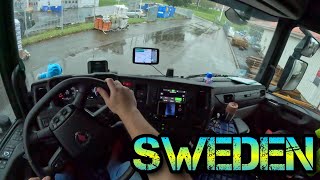 ASMR 🇸🇪 POV Truck Driving 2023 Scania | Sweden 4k New Gopro