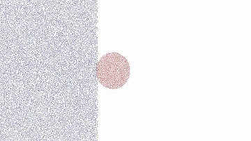 Hard Shell Impact Crater Simulation Run 17