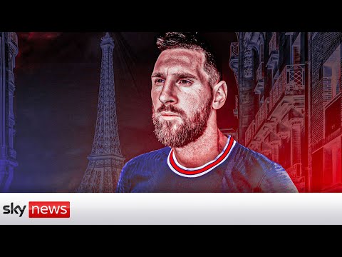 Lionel Messi signs to Paris Saint-Germain on two-year contract