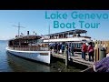 Lake Geneva Wisconsin Boat Tour Highlights #stayhome #travel