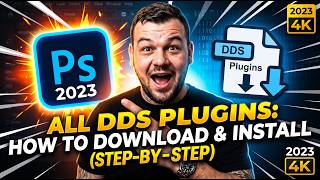 PLUGINS ( DDS ) NO Photoshop CC ( COMO BAIXAR E INSTALANDO TODAS VERSÕES ) 2023 #plugins
