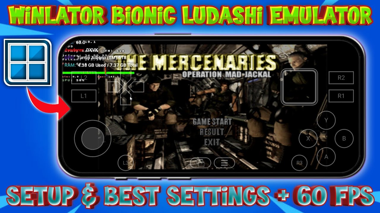Winlator Bionic Winlator Bionic Ludashi Setup v1.5.1 | Best Settings Game + Test (2025 ...