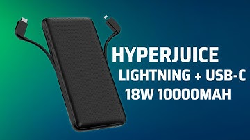 Trên tay pin dự phòng HyperJuice tích hợp sẵn cáp Lightning & USB-C