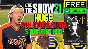 DO this GLITCHY STUB METHOD to make 80K STUBS PER HOUR! MLB The Show 21