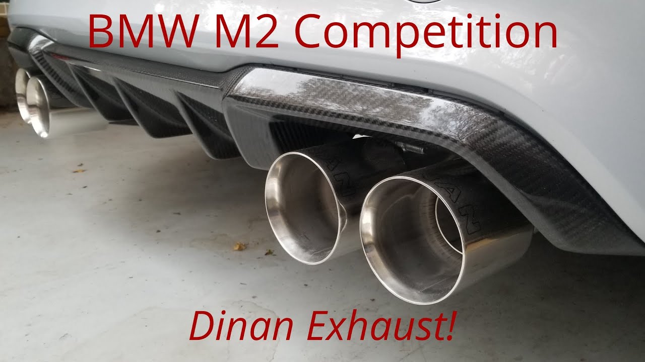 BMW M2 Competition - Dinan Exhaust! - YouTube
