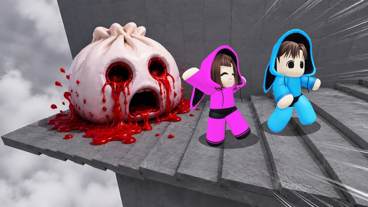 Popo Dan Mimi Ajak Kak Yuta, Mio Dan Baby Celine Untuk Naik Ke Tower Squishy Dumplings || ROBLOX