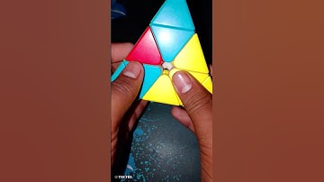 New amezing pattern in pyramix puzzle #rubikscube #shorts #amezing #subscribe