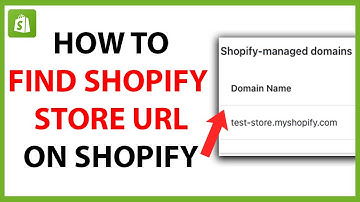 Where to Find Shopify Store URL