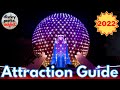 Epcot ATTRACTION GUIDE - 2022 - All Rides + Shows - Walt Disney World