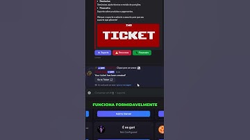 O MELHOR BOT DE TICKET NO DISCORD em 2025│ Fake_BRYT#shorts #ticketbot