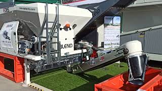 Walkaround: BLEND E015 elektro-hydraulisch – die mobile Betonmischanlage auf der Bauma 2025