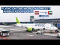 TRIPREPORT | airBaltic (ECONOMY) | Riga - Abu Dhabi | Airbus A220-300