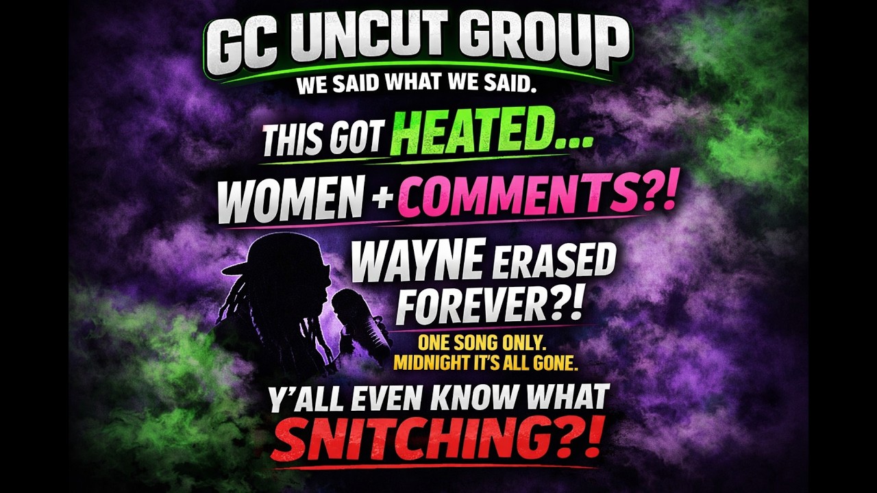 EP. 3 - Are Women Crossing The Line? Lil Wayne Erased?! And What Actually Counts As Snitching?