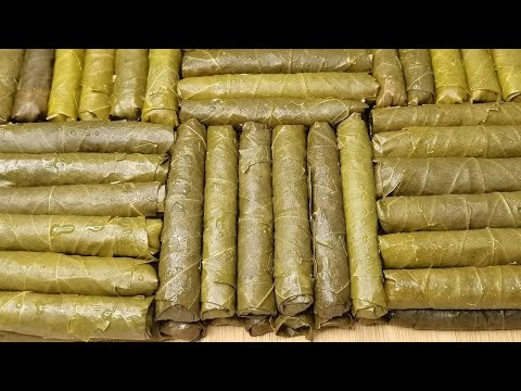 ДОЛМА БЕЗ МЯСА❗ Вегетерианская долма без мяса из виноградных листьев 😋