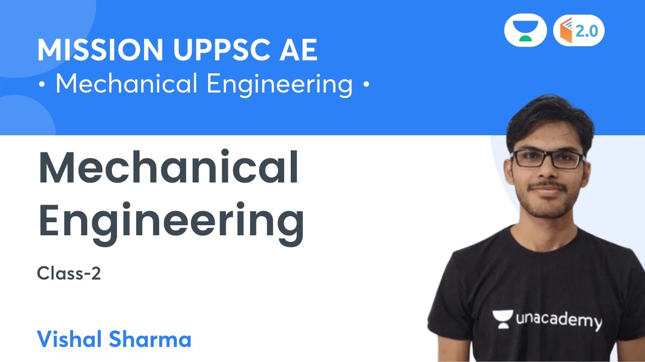 MISSION UPPSC AE  | MECHANICAL ENGINEERING | Vishal Sharma
