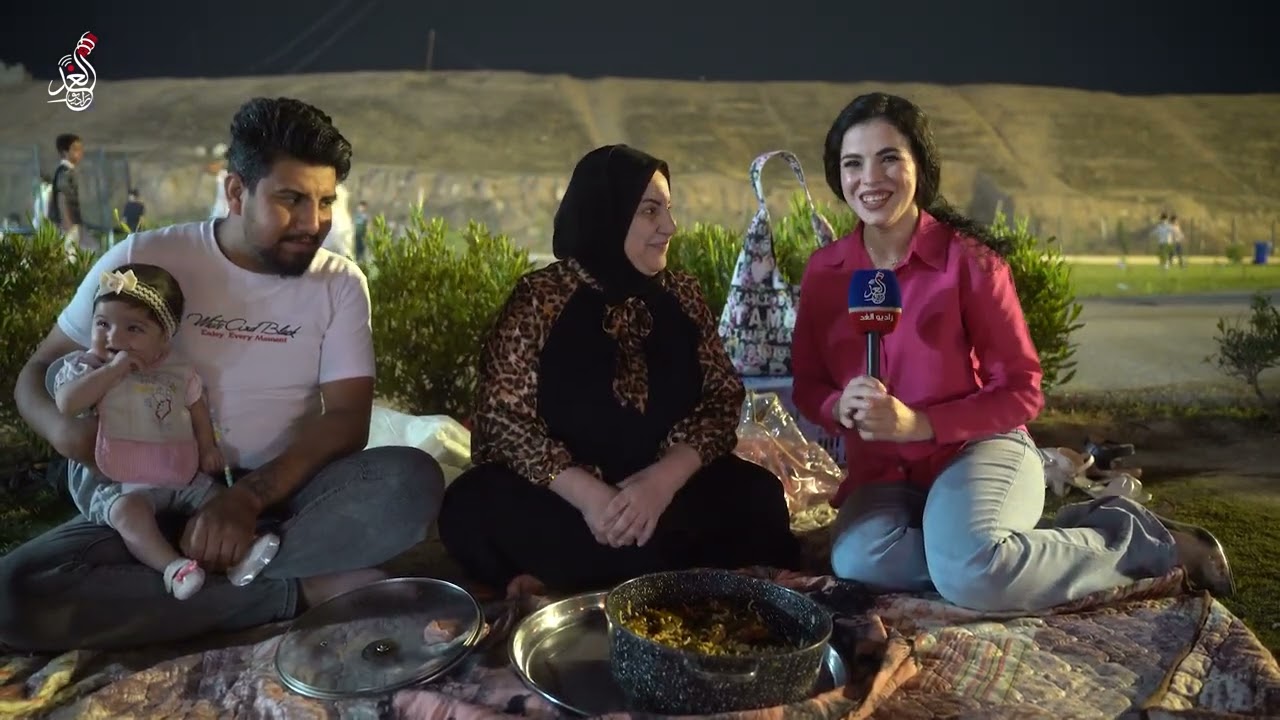 رحمة تاخذنه بجولة لبارك المثنى بالموصل 😍🙏