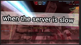 when the server is slow (Counter Strike Nexon Zombies)