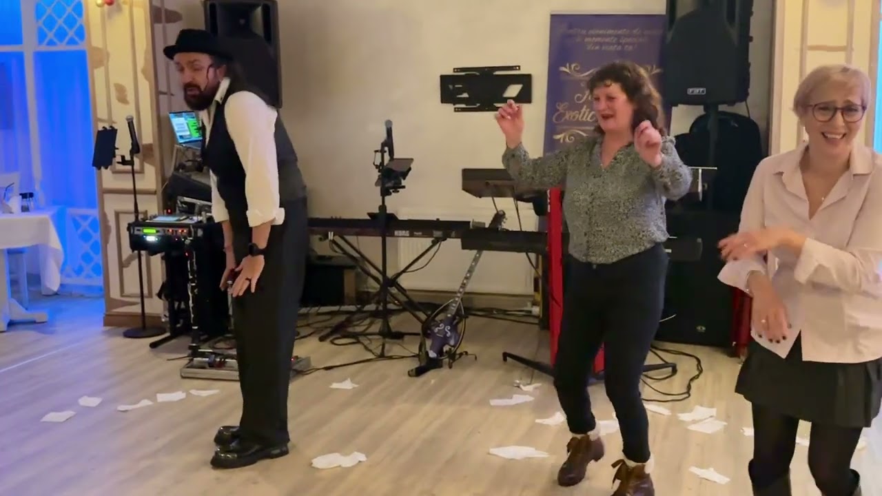 Mircea cazan super atmosfera la restaurant Trattoria Giulia