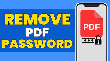 How To Remove Password from PDF
