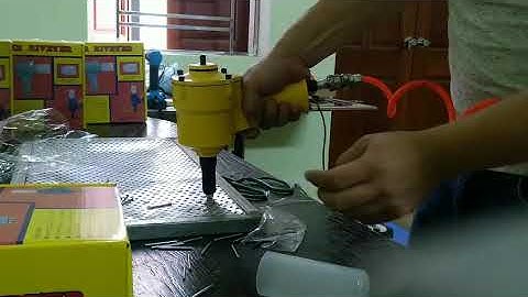 SÚNG BẮN ĐINH RIVER BẰNG HƠI ARIVERTER CHÍNH HÃNG giá 375k 0976790770