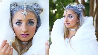 🦄 Unicorn Half-Up Hairstyle | DIY Halloween Costumes | Cute Girls Hairstyles 🦄 screenshot 3