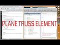 MATLAB - Plane Truss Element