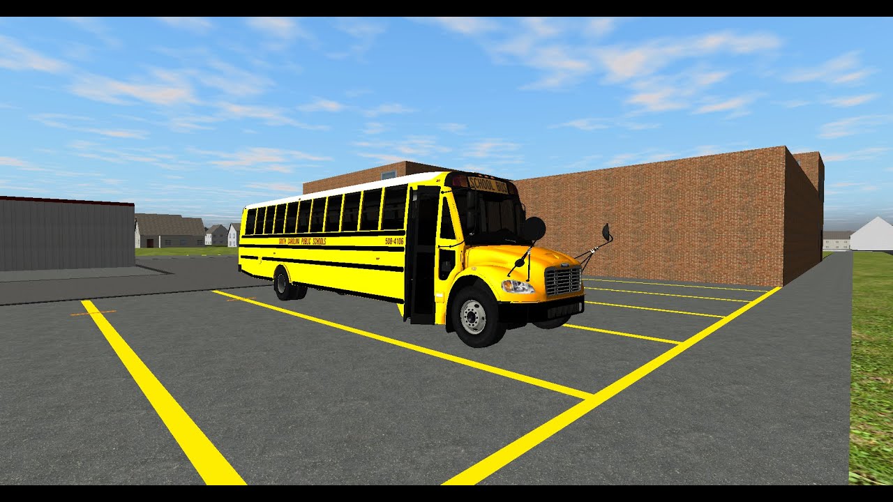 Rigs of Rods - HS PM in bus 508-4106 - 2020 Thomas C2 - YouTube