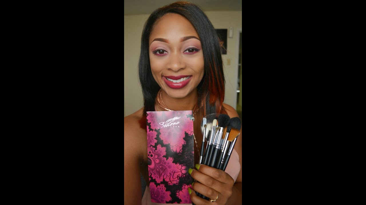 Sedona Lace Vortex Professional Makeup Brush Set Review