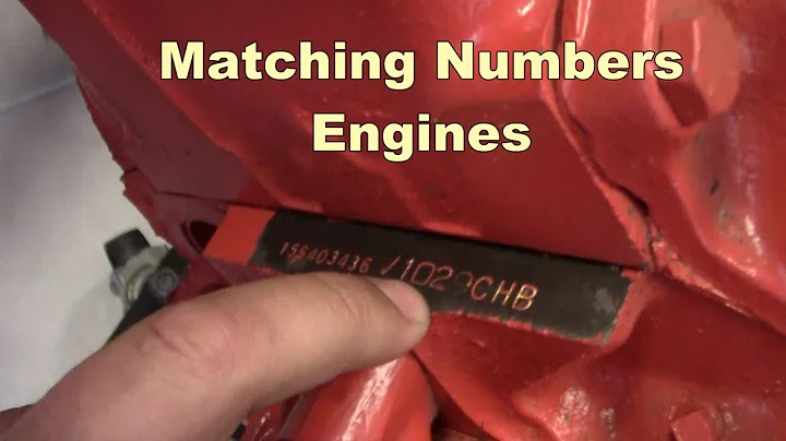 "By The Numbers"  Matching Numbers Engines