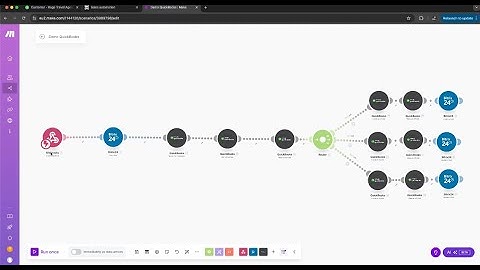 Bitrix24 Demo: Integrating Quickbooks with Bitrix24 using Make.com