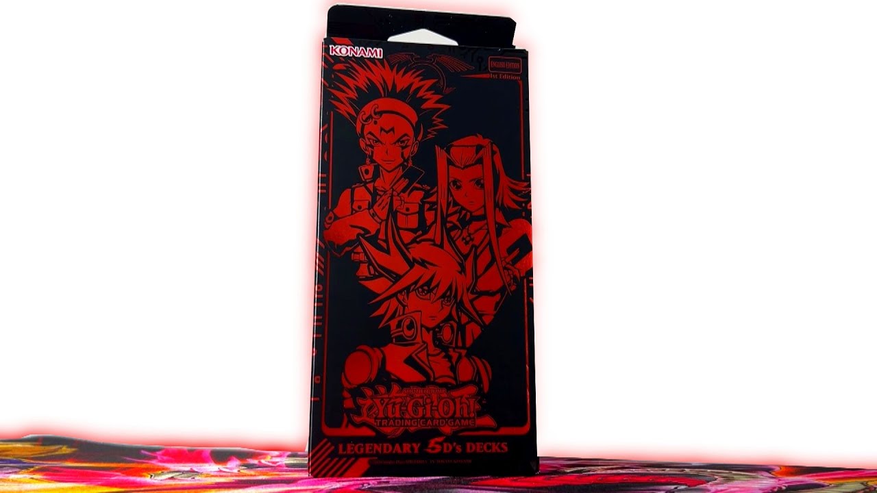 OPENING THE LEGENDARY 5D's DECKS (INCREDIBLE) - YouTube